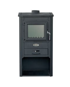 “OGANJ” Wood Stove 8-9 KW, 490x460x930 mm