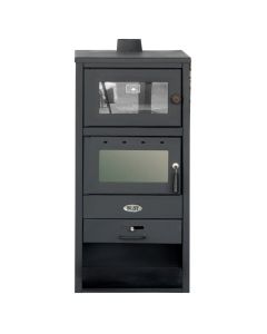 “BLIST BR“ Wood Stove with an Oven 10-12 KW, 510x460x1060 mm