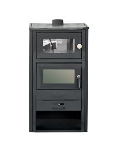 “BLIST BRM“ Wood Stove with an Oven 12-14 KW, 580x560x1160 mm
