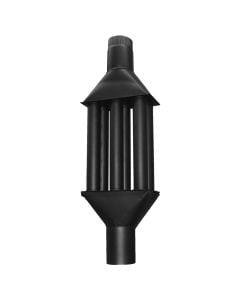 Radiator Black Matt  Ø120mm -1m