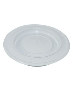 Buckle Zmalt White Ø 8 cm