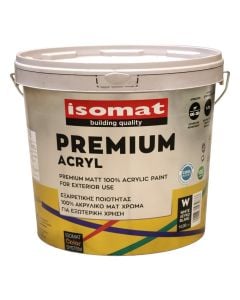 Acrylic paint, Premium Acryl, 10 L, white