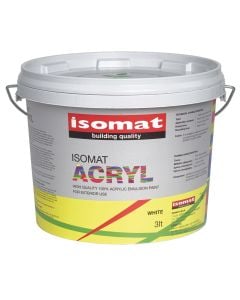 Acrylic paint, Premium Acryl, 3 L, white