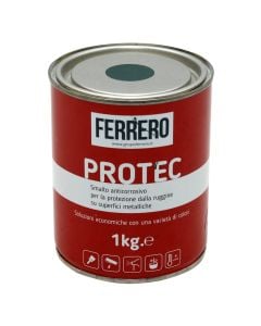 Oil paint, Protec, 1 kg, dark green