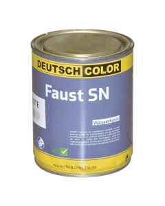 Paint for metal and wood, Faust SN, water-based, anti-rust, 0.75 L, satin, white