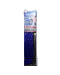 Reflecting front sunshade, Ototop, 130 x 60 cm, Silver/blue