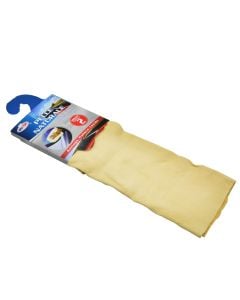 Leather chamois, Ototop, 64 x 32 cm, natural leather