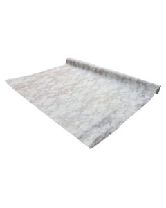 Tablecloth, PVC, white, 140 cm