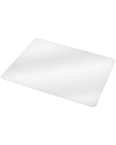 Underlayer for chairs, 100% polyethylene, transparent, 90x120 cm