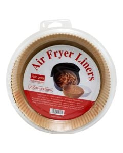 Disposable paper for frying, non-stick, circular, Dia.23x4.5 cm