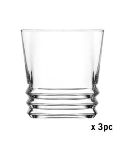 Elegan whisky glass (PC3), glass, transparent, 315 cc, Dia. 8.4 x H 8.7 cm
