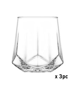 Valeria whisky glass (PC3), glass, transparent, 400 cc, Dia. 7.2 x H 9.9 cm