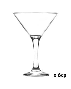 Misket martini glass (PC6), glass, transparent, 175 cc, Dia. 10.7 x H 14.8 cm