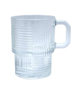 Helen coffee cup (PC6), glass, transparent, 270 cc, Dia. 7.3 x H 10.1 cm
