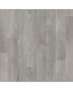 Linoleum (vinyl flooring) Blacktex, PVC, grey (Crouch Oak 170M), 4m
