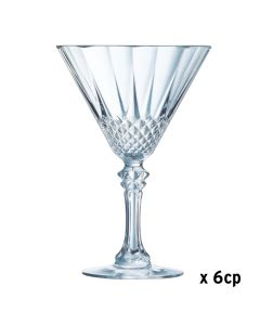 Coktail glass (PC6), glass, transparent, 270 cc, Dia. 11.3 x H 16.8 cm
