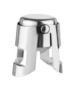 Wine opener, stainless steel, silver, Dia. 4 x  H. 5.5 cm