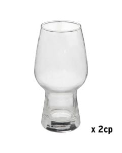 Beer glass (PK2), glass, transparent, 43 cc / Dia. 8.3  x H. 16 cm