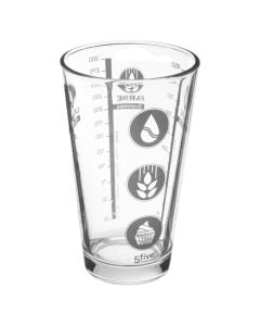 Measuring Cup, glass, transparent, 0.5 L / Dia. 8.7  x  H. 14.8 cm