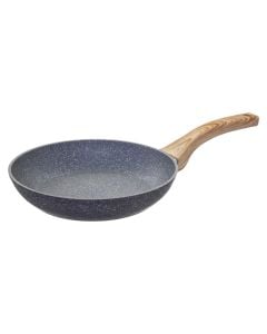 Induction pan with non-stick coating, aluminium/bakelite, grey, Dia. 24 x  H. 7.6 cm