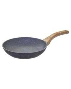 Induction pan with non-stick coating, aluminium/bakelite, grey, Dia. 28 x  H. 8.5 cm