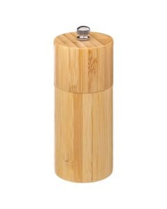 Salt/pepper mill, bamboo, natural, Dia. 5  x  H. 13.3 cm