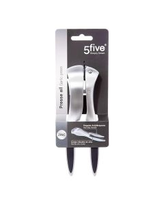 Potato masher, metallic, grey, 5 x 17.5 x  H. 3 cm