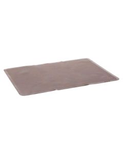 Baking paper, silicone, dark brown, 38.4 x 28.5 x  H. 0.7 cm