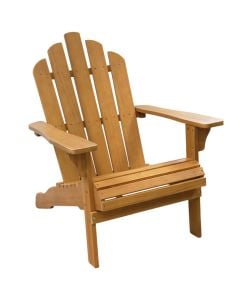 Relaxation chair, tropical Acacia wood, natural color, 720x925x930 mm
