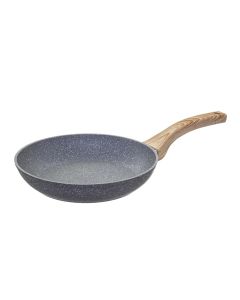 Induction pan with non-stick coating, aluminium/bakelite, grey, Dia. 20 x H. 4.5 cm