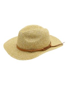 Unisex beach hat, polyester, natural color