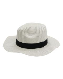 Unisex beach hat, polyester, black color