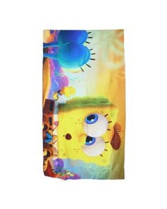 Children's beach towel, Sponge Bob, 70x140 cm