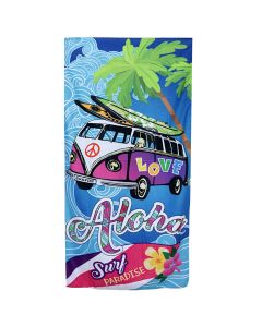 Beach towel, Aloha, 70x140 cm