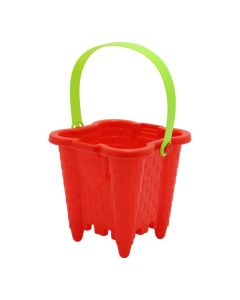Children's beach toys, plastic buckets