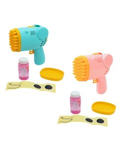 Children's bubble gun, 15x16.7x7.6 cm, green