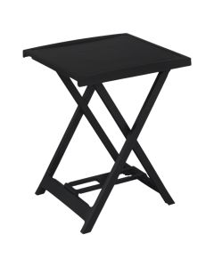 Folding table, Arno, PP, 50x47x65 cm, anthracite color