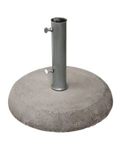 Frame base, Venezia, cement, 55 kg, D60xH9 cm, natural color