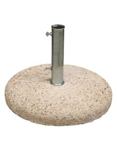 Frame base, Venezia, cement, 55 kg, D60xH9 cm, gray color
