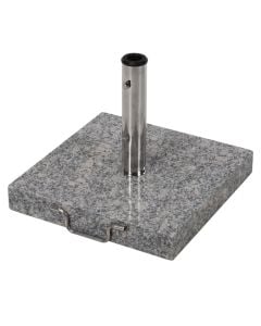 Frame base, Granite, 35 kg, 45x45xH6.5 cm, natural color