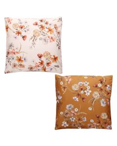Decorative cushion for outdoor use, Kissen, floral motifs, polyester, 45x45 cm