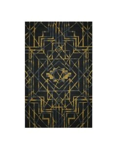 Venice carpet, polyester/polypropylene, charcoal, 160x230 cm