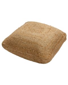 Chair cover, 100% jute , beige, 55x55x15 cm
