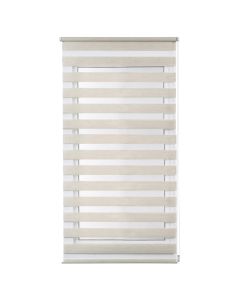 Zebra roll CLIP&FIX, 100% polyester, beige, 60x180 cm