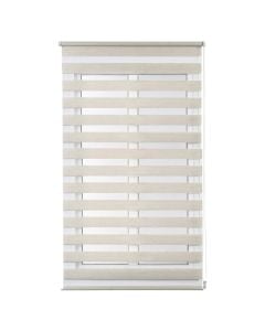 Zebra roll CLIP&FIX, 100% polyester, beige, 75x180 cm