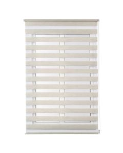 Zebra roll CLIP&FIX, 100% polyester, beige, 90x180 cm