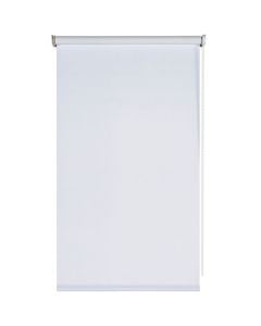 Roll blind blackout NIGHT, 100% polyester, white, 100x250 cm