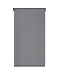 Roll blind blackout NIGHT, 100% polyester, grey, 80x250 cm
