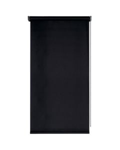 Roll blind blackout NIGHT, 100% polyester, black, 80x250 cm
