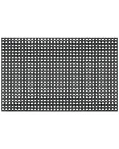 Best doormat, 100% rubber, black, 100x150 cm